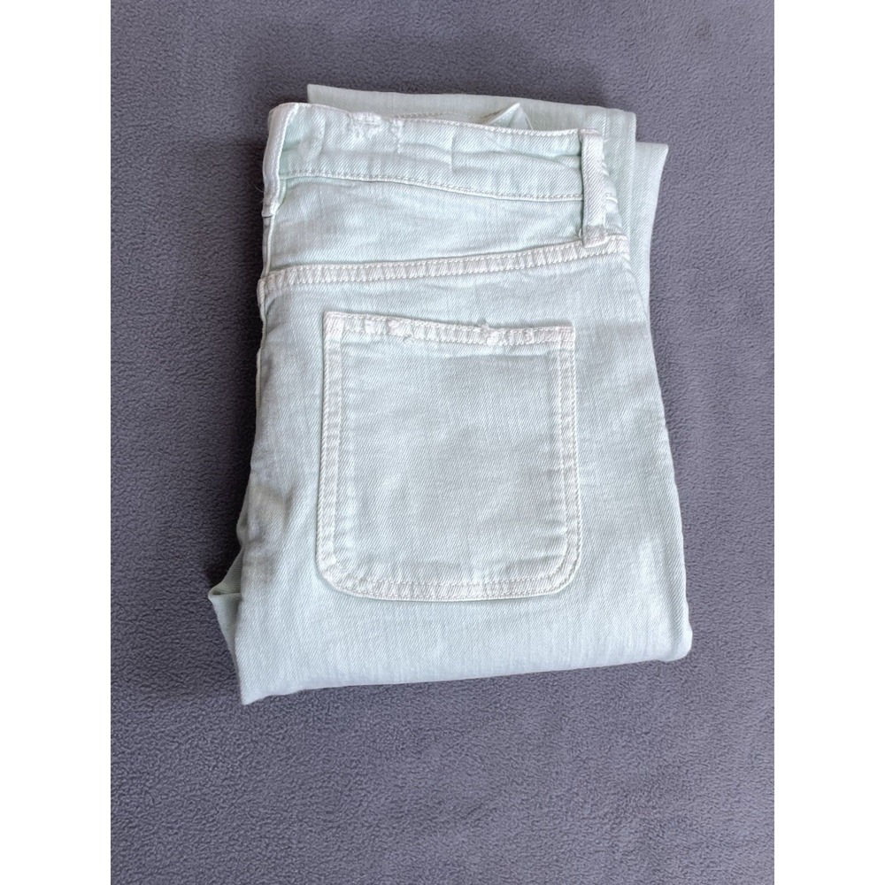 Anthropologie Pilcro and the Letterpress Ankle Jeans Mint Green Size‎ 29T 28x28
